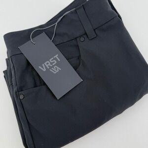 VRST Athletic Fit Charcoal Gray Stretch Pants Mens W30 L30 Moisture Wicking